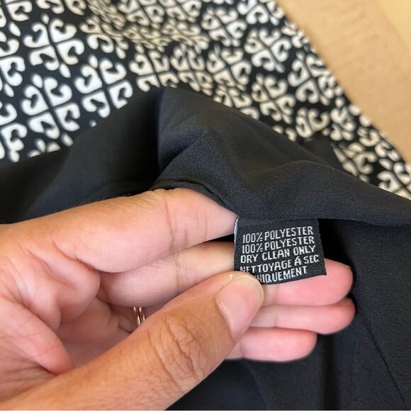 Feathers By Tolani Pattern Open Front Cardigan Jacket - Picture 8 of 8